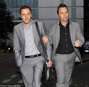 Barrie Drewitt-Barlow and his civil union partner Tony are self professing homosexuals. They have been joined together in a civil partnership since 2006. They have five children which they obtained by renting wombs and then using reproductive technology. That is because they are incapable of having children when they engage in sexual activity with one another. Barrie Drewitt-Barlow and his civil union partner Tony are self professing homosexuals. They have been joined together in a civil partnership since 2006. They have five children which they obtained by renting wombs and then using reproductive technology. That is because they are incapable of having children when they engage in sexual activity with one another.