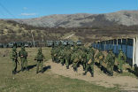 Russian forces as well as pro-Russian nationalists have occupied Crimea since early March. Image of Russian forces as well as pro-Russian nationalists have occupied Crimea since early March.
