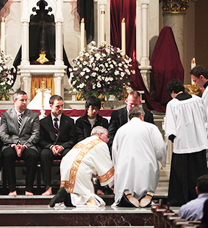 HOLY THURSDAY is the most complex and profound of all religious observances, saving only the Easter Vigil. HOLY THURSDAY is the most complex and profound of all religious observances, saving only the Easter Vigil.
