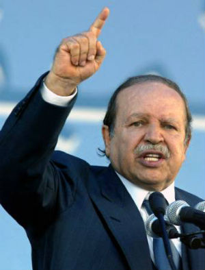 With the election of Abdelaziz Bouteflika as president, the situation changed. He decided to consecrate impunity for crimes under international law and other human rights abuses. He went as far as to muzzle open debate by criminalizing public discussion about the nation's decade-long conflict. With the election of Abdelaziz Bouteflika as president, the situation changed. He decided to consecrate impunity for crimes under international law and other human rights abuses. He went as far as to muzzle open debate by criminalizing public discussion about the nation's decade-long conflict.