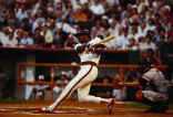 Don Baylor played for the Anaheim Angels from 1978-82, and is now their hitting coach. Image of Don Baylor played for the Anaheim Angels from 1978-82, and is now their hitting coach.
