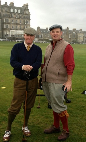 It occurred to me only recently that one of the reasons I wear plus-fours on the golf course is directly related to the crassness I have described above - there's hardly an occasion when someone comments on my offbeat garb who does not turn out to be interesting as well as affable. - Deal W. Hudson on the golf course It occurred to me only recently that one of the reasons I wear plus-fours on the golf course is directly related to the crassness I have described above - there's hardly an occasion when someone comments on my offbeat garb who does not turn out to be interesting as well as affable. - Deal W. Hudson on the golf course