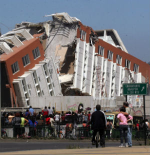 While there was major structural damage in the quakes, it's seen as a minor trade-off where many lives were spared. While there was major structural damage in the quakes, it's seen as a minor trade-off where many lives were spared.