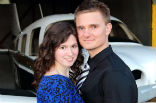 Michael and Lauren were married this March. Image of Michael and Lauren were married this March.