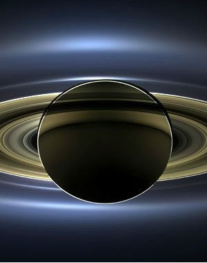 The disturbance in the edge of the ring is 20 percent brighter than its surroundings and about 750 miles long and six miles wide. The disturbance in the edge of the ring is 20 percent brighter than its surroundings and about 750 miles long and six miles wide.