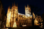 The Canterbury Cathedral is one of the oldest Christian sites in England, and home to the leader of the Church of England. Image of The Canterbury Cathedral is one of the oldest Christian sites in England, and home to the leader of the Church of England.