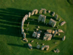 Stonehenge is the center of the most dense complex of Neolithic and Bronze Age monuments in England, including several hundred burial mounds. Image of Stonehenge is the center of the most dense complex of Neolithic and Bronze Age monuments in England, including several hundred burial mounds.