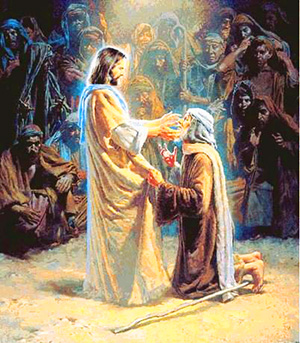 Jesus is ever present and ever ready to forgive us and to make us whole. Jesus is ever present and ever ready to forgive us and to make us whole.