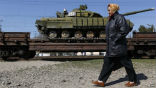 Ukraine's military has evacuated the Crimean peninsula in March, effectively giving up control of the region. Image of Ukraine's military has evacuated the Crimean peninsula in March, effectively giving up control of the region.