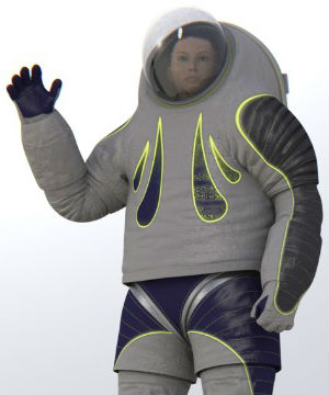 The new spacesuits are a direct improvement to the current prototype Z-1, which had a soft upper torso. The Z-2 is made of state-of-the-art hard composite, perfect for cage fighting on Mars. The new spacesuits are a direct improvement to the current prototype Z-1, which had a soft upper torso. The Z-2 is made of state-of-the-art hard composite, perfect for cage fighting on Mars.