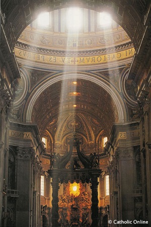 Light shining through St Peter's - Of course, until the Lord returns, the Church is still composed of human members and thus, she is both human and divine. She is often wounded and in need of healing. However, she still offers the means through which we participate in the very life of God. To her has been entrusted the Sacraments and the Word, along with the gift of a teaching office upon which we can depend. The Church is our life, because we now live in Christ, from whose wounded side she was birthed at the tree of Calvary. Through faith we are invited into a deeper conversion which enables us to grasp this truth.Prayer is the path to a fuller encounter with the Risen Lord. In that encounter we change.
Like St Paul, this kind of real, tangible experience of living in the heart of the Church for the sake of the world can become our lived, daily experience. For that to happen, we need, above all else, to pray. Let's ask the Risen Lord who spoke to Saul to open our own eyes to see Him - and our ears to hear His voice. St. Paul's Conversion can become our own. Jesus and the Church Are Inseparable. Light shining through St Peter's - Of course, until the Lord returns, the Church is still composed of human members and thus, she is both human and divine. She is often wounded and in need of healing. However, she still offers the means through which we participate in the very life of God. To her has been entrusted the Sacraments and the Word, along with the gift of a teaching office upon which we can depend. The Church is our life, because we now live in Christ, from whose wounded side she was birthed at the tree of Calvary. Through faith we are invited into a deeper conversion which enables us to grasp this truth.Prayer is the path to a fuller encounter with the Risen Lord. In that encounter we change.
Like St Paul, this kind of real, tangible experience of living in the heart of the Church for the sake of the world can become our lived, daily experience. For that to happen, we need, above all else, to pray. Let's ask the Risen Lord who spoke to Saul to open our own eyes to see Him - and our ears to hear His voice. St. Paul's Conversion can become our own. Jesus and the Church Are Inseparable.