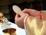 In the Sacred Humanity of Jesus Christ we see who we are called to become as we grow in continual communion with Him. In this encounter with the Risen Lord, which is made present at every Eucharist because it is outside of time, we receive the graces we need to begin to walk the road of our daily lives differently because we have seen the Risen Lord! He walks with us on our own road to Emmaus. We learn to recognize Him, in the breaking of the bread. Image of In the Sacred Humanity of Jesus Christ we see who we are called to become as we grow in continual communion with Him. In this encounter with the Risen Lord, which is made present at every Eucharist because it is outside of time, we receive the graces we need to begin to walk the road of our daily lives differently because we have seen the Risen Lord! He walks with us on our own road to Emmaus. We learn to recognize Him, in the breaking of the bread.