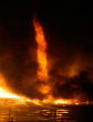 Due to the drought and wind, California is also having to deal with firenados. Whirling vortexes of flaming debris. Image of Due to the drought and wind, California is also having to deal with firenados. Whirling vortexes of flaming debris.