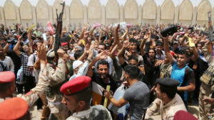 Thousands of Iraqis have volunteered to fight the insurgents that threaten the stability of their country. Thousands of Iraqis have volunteered to fight the insurgents that threaten the stability of their country.