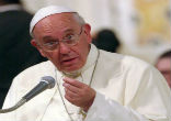 Pope Francis taking on the Mafia. Image of Pope Francis taking on the Mafia.