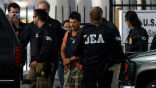 The Mexican military arrested Luis Fernando Sachez Arellano, the leader of the Tijuana cartel, during a raid in the afternoon of June 23. Image of The Mexican military arrested Luis Fernando Sachez Arellano, the leader of the Tijuana cartel, during a raid in the afternoon of June 23.