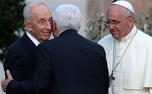 This Pope believes in the power of prayer. He also carries in his heart a burden for peace in the Middle East. He knows there is an indispensable connection between the two. He wants to unleash the Love of God, the most powerful weapon we have against the growing scourge of violence in the land where the Prince of Peace walked, talked, loved, lived, died and was raised. This Pope believes in the power of prayer. He also carries in his heart a burden for peace in the Middle East. He knows there is an indispensable connection between the two. He wants to unleash the Love of God, the most powerful weapon we have against the growing scourge of violence in the land where the Prince of Peace walked, talked, loved, lived, died and was raised.