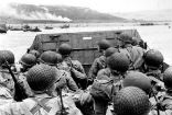 Over 1,000 veterans from WWII gathered with 19 world leaders on the bluffs overlooking Omaha beach to pay tribute to the events that took place on June 6, 1944. Image of Over 1,000 veterans from WWII gathered with 19 world leaders on the bluffs overlooking Omaha beach to pay tribute to the events that took place on June 6, 1944.