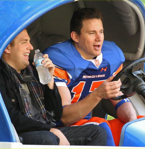 The comically inept cop comedy duo of Jonah Hill and Channing Tatum in '22 Jump Street' turned in the second-highest-grossing opening weekend for an R-rated comedy. The comically inept cop comedy duo of Jonah Hill and Channing Tatum in '22 Jump Street' turned in the second-highest-grossing opening weekend for an R-rated comedy.