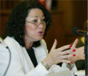 Justice Sonia Sotomayor wrote the courts opinion on the case, which protects whistle-blowers from repercussions for testifying. Image of Justice Sonia Sotomayor wrote the courts opinion on the case, which protects whistle-blowers from repercussions for testifying.