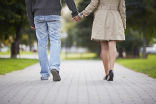 Pacing an online relationship is different for each couple. Image of Pacing an online relationship is different for each couple.