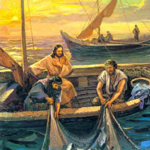 Father explains the rich symbolism found in today's Gospel regarding the boat of Simon Peter, which is the True Church headed by the Pope from which Our Lord teaches from. Father explains the rich symbolism found in today's Gospel regarding the boat of Simon Peter, which is the True Church headed by the Pope from which Our Lord teaches from.