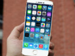 The iPhone 6, expected to be released in September, is highly anticipated, and may be responsible for the slight increase in sales of iPhones. Image of The iPhone 6, expected to be released in September, is highly anticipated, and may be responsible for the slight increase in sales of iPhones.