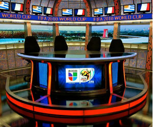 Legions of soccer fans used Univision's free streaming to covertly watch games on their office computers or cellphones. Legions of soccer fans used Univision's free streaming to covertly watch games on their office computers or cellphones.