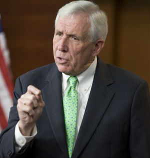 Representative Frank Wolf (R-Va.) said on the House floor, 'The silence in this town - in Washington - is deafening . Does Washington even care?' Representative Frank Wolf (R-Va.) said on the House floor, 'The silence in this town - in Washington - is deafening . Does Washington even care?'