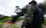 Tribal Hondurans have been used to create landing strips for cocaine traffickers in Honduras. Image of Tribal Hondurans have been used to create landing strips for cocaine traffickers in Honduras.