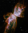 Nebulae are created when great stars explode, scattering their guts across space where they form new stars and solar systems. Image of Nebulae are created when great stars explode, scattering their guts across space where they form new stars and solar systems.