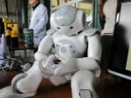 In the future, robots will be connected through a kind of internet which will allow connected robots to gather and use information in everyday tasks. Image of In the future, robots will be connected through a kind of internet which will allow connected robots to gather and use information in everyday tasks.