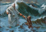 We live our lives now in Jesus Christ and we are at home in the Boat of the Church. We can always find Him in the fourth watch of the night, if we choose to respond in faith. When we turn our faith into a verb, we too get our sea legs, as they say in the nautical culture. We also learn a new way of living - and of loving. Fear simply becomes a field of choice, an occasion for trust. Even in the fourth watch of the night, there is a bridge between fear and freedom, it passes through Jesus who tells all who will fix their eyes upon Him - Take Courage; it is I; Be Not Afraid. Image of We live our lives now in Jesus Christ and we are at home in the Boat of the Church. We can always find Him in the fourth watch of the night, if we choose to respond in faith. When we turn our faith into a verb, we too get our sea legs, as they say in the nautical culture. We also learn a new way of living - and of loving. Fear simply becomes a field of choice, an occasion for trust. Even in the fourth watch of the night, there is a bridge between fear and freedom, it passes through Jesus who tells all who will fix their eyes upon Him - Take Courage; it is I; Be Not Afraid.