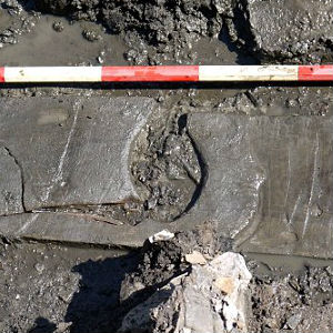 Discovered at Vindolanda fort on Hadrian's Wall in Northumberland, the 'object' could have been used by soldiers stationed at the border whose job it was to keep the barbarians at bay. Discovered at Vindolanda fort on Hadrian's Wall in Northumberland, the 'object' could have been used by soldiers stationed at the border whose job it was to keep the barbarians at bay.