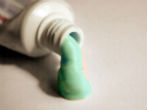 Colgate's Total brand of toothpaste contains the chemical triclosan, which has been proven to cause disruptions in the endocrine system in mice and rats. Image of Colgate's Total brand of toothpaste contains the chemical triclosan, which has been proven to cause disruptions in the endocrine system in mice and rats.