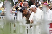 On Saturday, August 16, 2014, during the apostolic visit to Korea, Pope Francis made a loud statement. However, he did not use words. He did not have to. His prophetic action brought to mind a saying attributed to his namesake, Francis of Asisi - I preach the Gospel at all times, but sometimes I use words. Image of On Saturday, August 16, 2014, during the apostolic visit to Korea, Pope Francis made a loud statement. However, he did not use words. He did not have to. His prophetic action brought to mind a saying attributed to his namesake, Francis of Asisi - I preach the Gospel at all times, but sometimes I use words.
