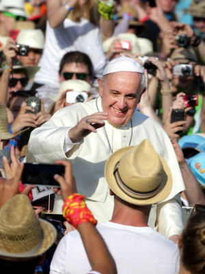 Responding later in Italian to questions three young people posed in German, Pope Francis asked the young people to be very attentive when serving Mass, a service that 'allows you to be close to Jesus, the word and bread of life.' Responding later in Italian to questions three young people posed in German, Pope Francis asked the young people to be very attentive when serving Mass, a service that 'allows you to be close to Jesus, the word and bread of life.'