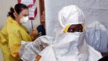 Four medical workers, including one Nigerian doctor, who treated an Ebola victim, have come down with symptoms of the disease. Image of Four medical workers, including one Nigerian doctor, who treated an Ebola victim, have come down with symptoms of the disease.