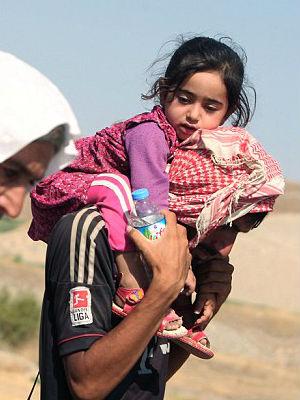 Humanity and sanity has all but fled in parts of the Middle East . Humanity and sanity has all but fled in parts of the Middle East .