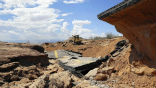Heavy rain washed out numerous portions of Nevada's critical I-15, leaving many drivers stranded or forced to take roundabout backways. Image of Heavy rain washed out numerous portions of Nevada's critical I-15, leaving many drivers stranded or forced to take roundabout backways.