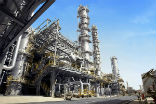 A Saudi Arabian oil refinery. Image of A Saudi Arabian oil refinery.