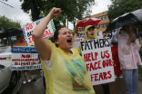 Latino activists have turned their back on President Obama after he dropped immigration reform until the midterm election. Image of Latino activists have turned their back on President Obama after he dropped immigration reform until the midterm election.