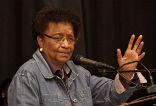 The president of Liberia, Ellen Sirleaf, has called upon the international community to step up its aid towards West Africa. Image of The president of Liberia, Ellen Sirleaf, has called upon the international community to step up its aid towards West Africa.