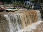 After historic levels of heavy rainfall, the flooding in the Kashmir region of India and Pakistan has left more than 400 dead, and thousands more stranded and awaiting rescue. Image of After historic levels of heavy rainfall, the flooding in the Kashmir region of India and Pakistan has left more than 400 dead, and thousands more stranded and awaiting rescue.