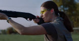 Kentucky Senate candidate, Alison Grimes, seen here with a shotgun in an ad where she attempts to distance herself from the disastrous and unpopular policies of President Barack Obama. Image of Kentucky Senate candidate, Alison Grimes, seen here with a shotgun in an ad where she attempts to distance herself from the disastrous and unpopular policies of President Barack Obama.
