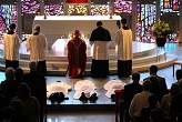 The Most Reverend Kevin Rhoades, the Bishop of the Diocese of Ft. Wayne-South Bend, presiding over the Mass of Ordination to the Diaconate of six new Holy Cross Deacons Image of The Most Reverend Kevin Rhoades, the Bishop of the Diocese of Ft. Wayne-South Bend, presiding over the Mass of Ordination to the Diaconate of six new Holy Cross Deacons