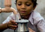 Bad drinking water in India can cause immense health issues for children who are not fully developed, and a poor social health system only exacerbates the issue. Image of Bad drinking water in India can cause immense health issues for children who are not fully developed, and a poor social health system only exacerbates the issue.