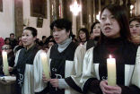 China has 12 million Catholics, but they are often split between support for the local state-run Church and the Vatican. Image of China has 12 million Catholics, but they are often split between support for the local state-run Church and the Vatican.