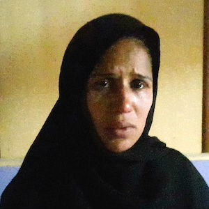 'The suspects also snatched my mobile phone, a gold necklace and 1,000 rupees (about $10 in U.S. dollars), that was my salary,' victim victim Elishba Bibi says. 'The suspects also snatched my mobile phone, a gold necklace and 1,000 rupees (about $10 in U.S. dollars), that was my salary,' victim victim Elishba Bibi says.