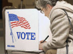 The polls have opened for the 2014 U.S. midterm elections. Image of The polls have opened for the 2014 U.S. midterm elections.